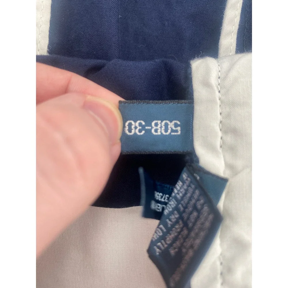 Polo Ralph Lauren Chinos 50 Navy Blue Classic Fit Pima Cotton Excellent